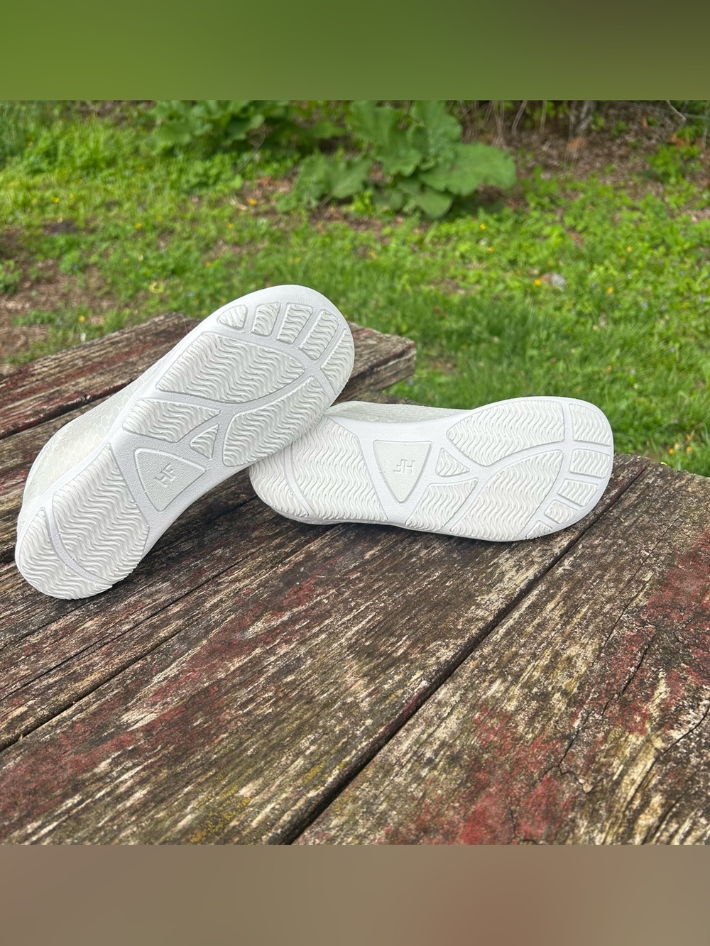 Hike Footwear HF Series Cloud Barefoot Sneaker White Grey EU 3 W 7 M 5 - Picture 2 of 6